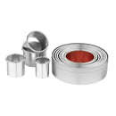 Vogue Round Plain Pastry Cutter Set E013