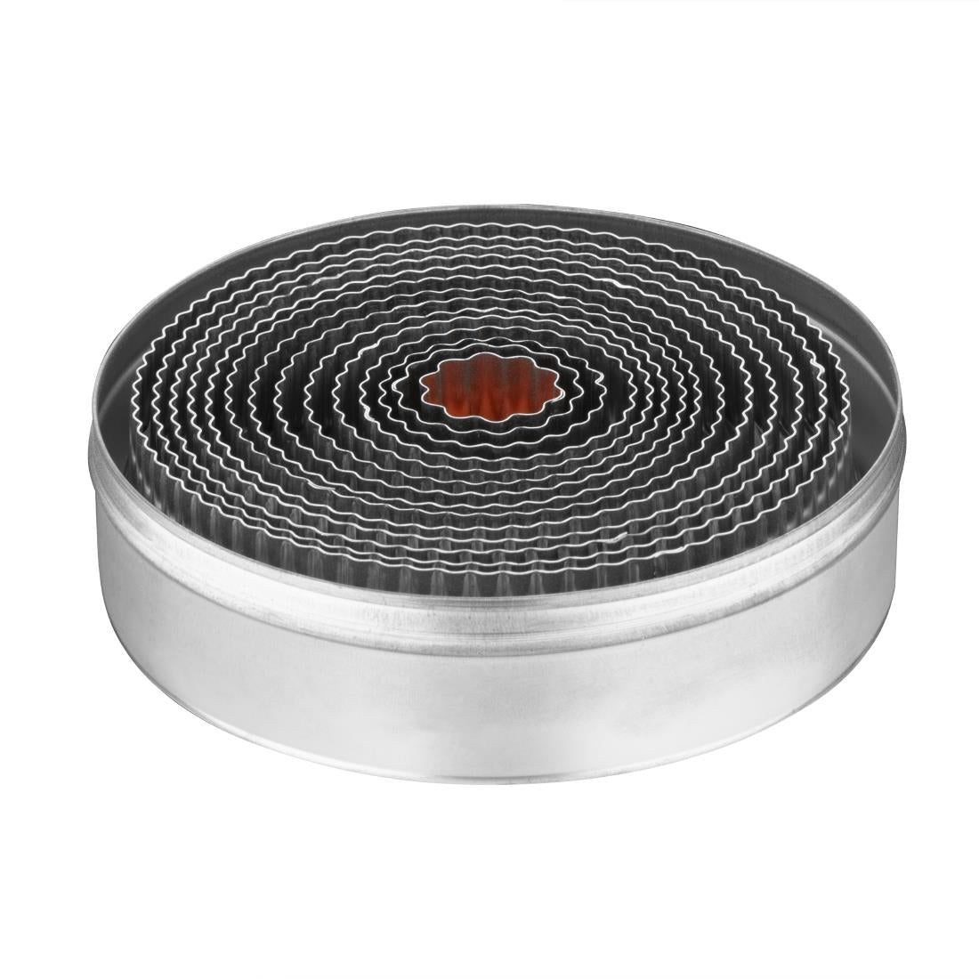 Vogue Round Fluted Pastry Cutter Set E019