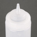 Vogue Clear Wide Neck Squeeze Sauce Bottle 454ml E092