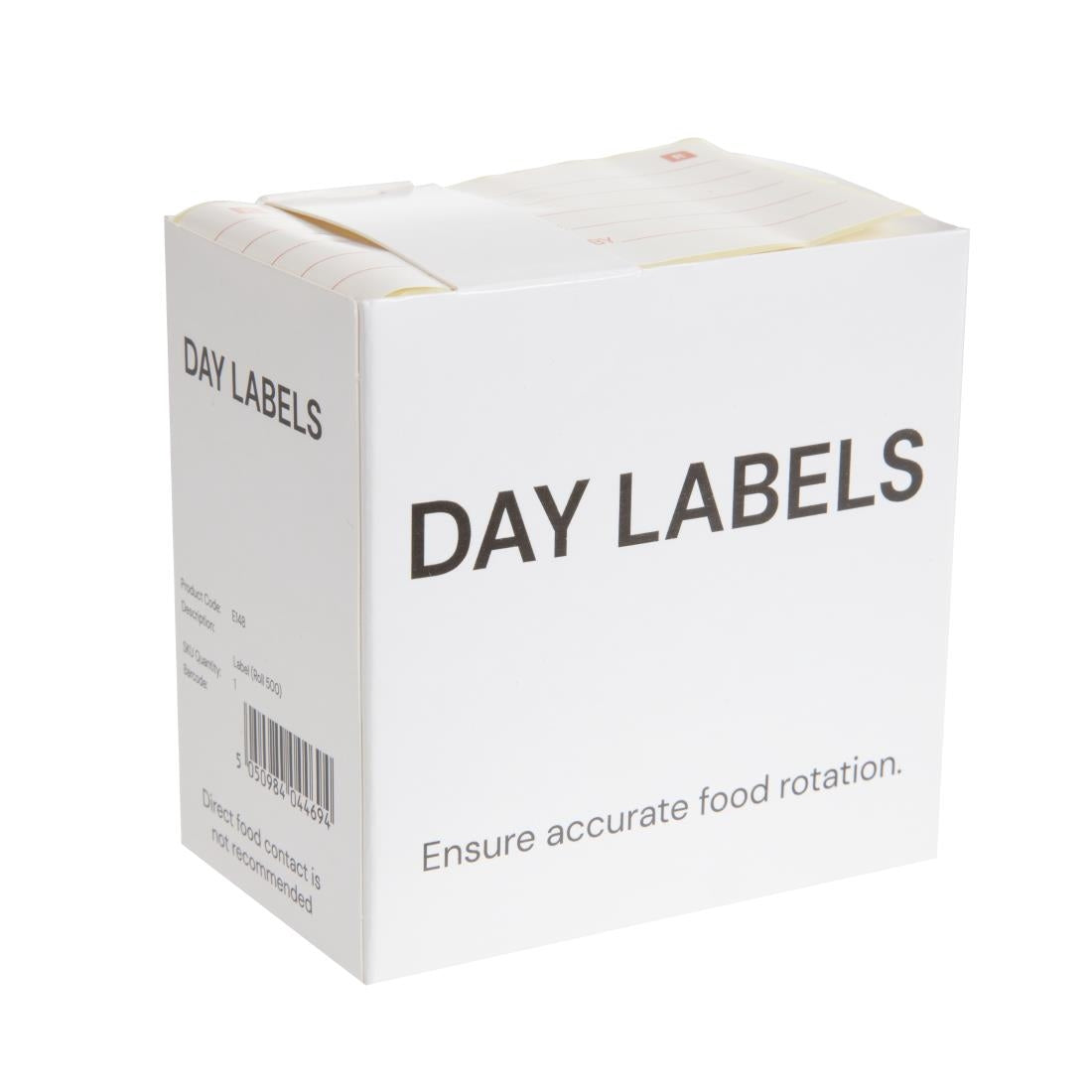 Vogue Prepped Product Removable Labels E148