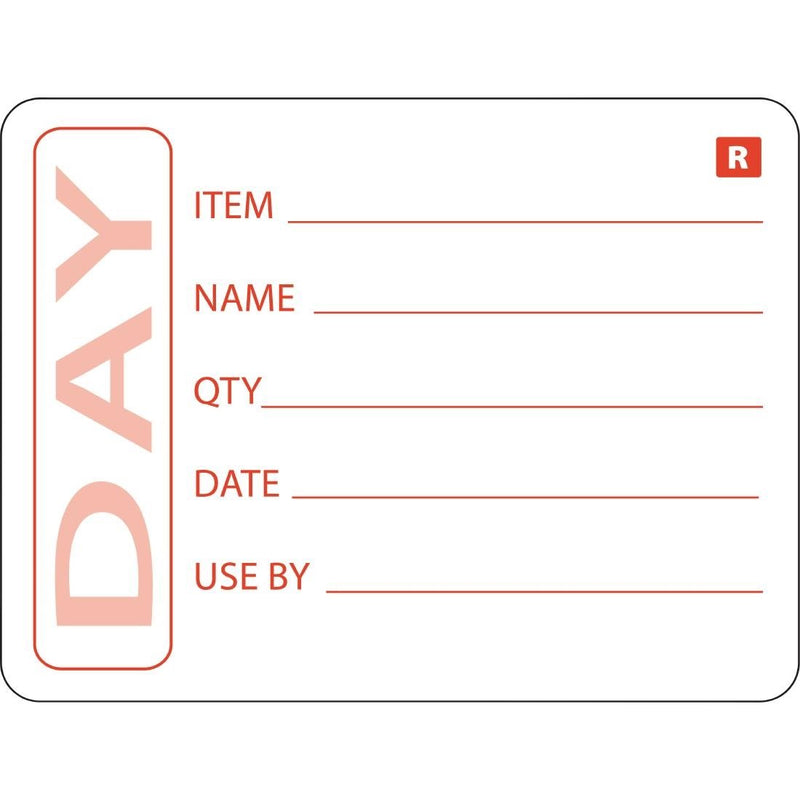 Vogue Prepped Product Removable Labels E148