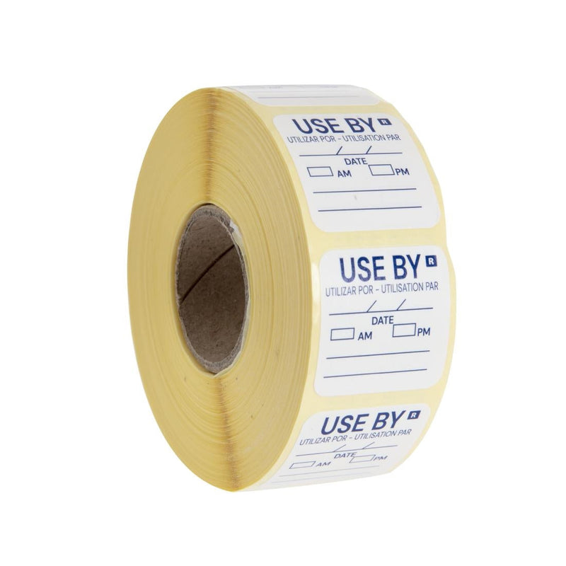 Vogue Removable Use By Labels E150