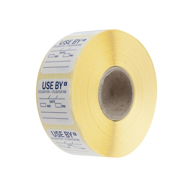Vogue Removable Use By Labels E150
