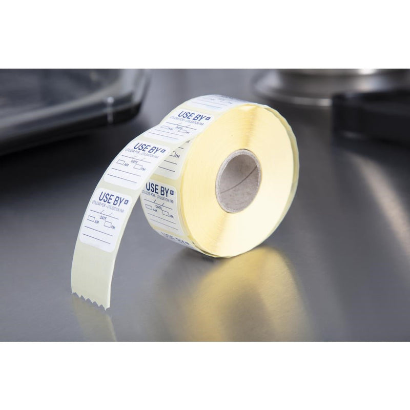Vogue Removable Use By Labels E150