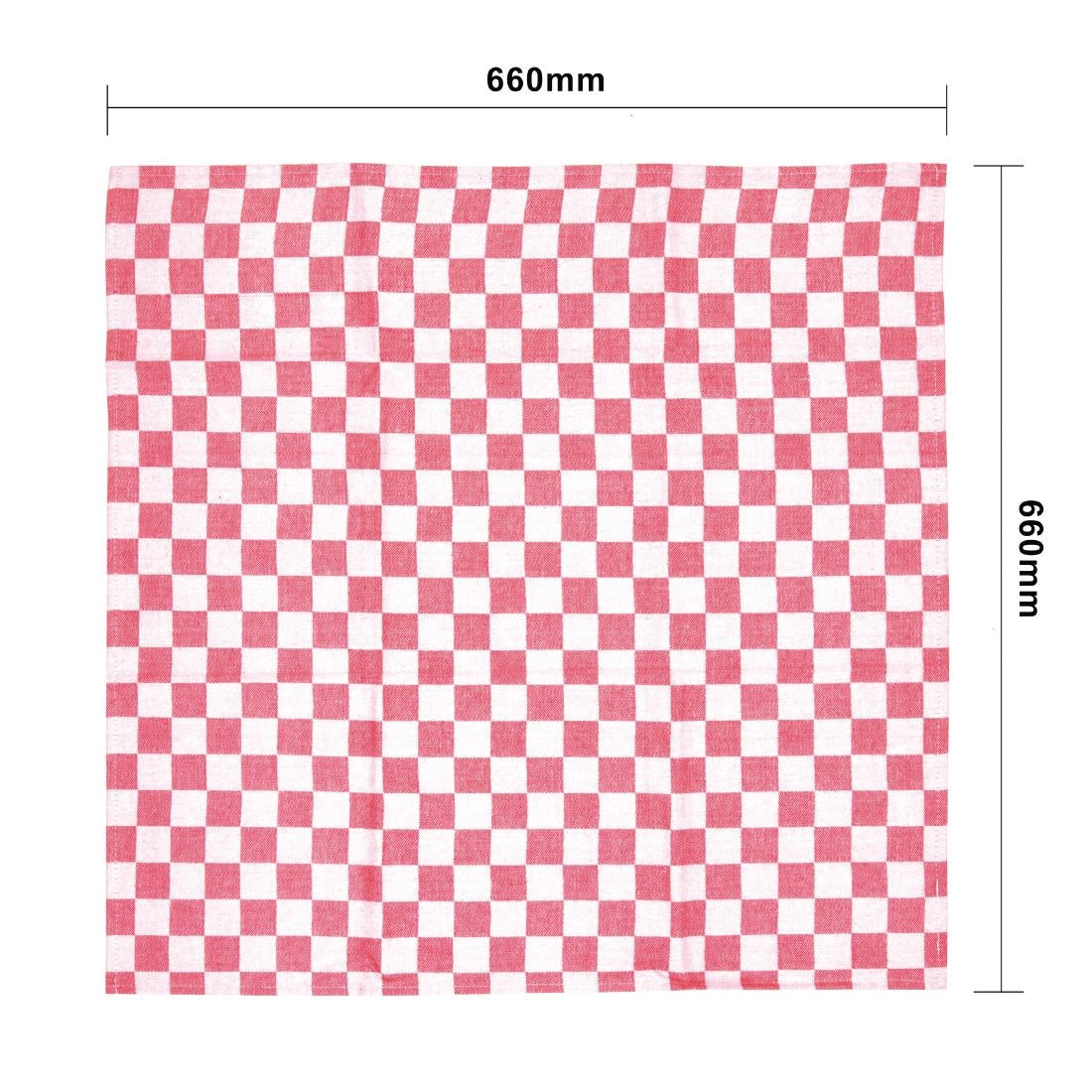 Vogue Chef Tea Towel Red E579