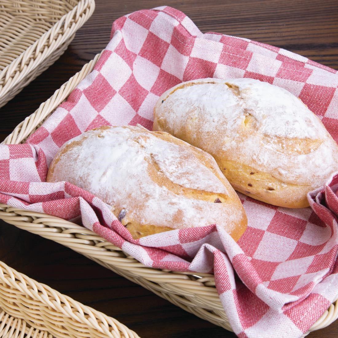 Vogue Chef Tea Towel Red E579