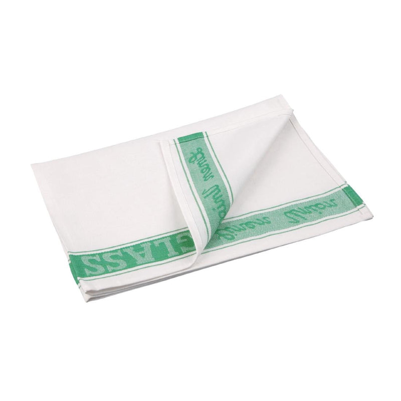 Vogue Glass Cloth Green E912