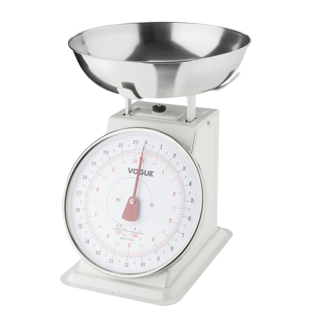 Vogue Kitchen Scale Bowl Top 10kg - Grad. 50g F174