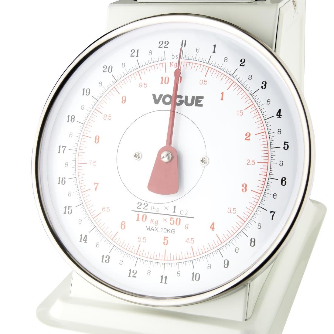 Vogue Kitchen Scale Bowl Top 10kg - Grad. 50g F174