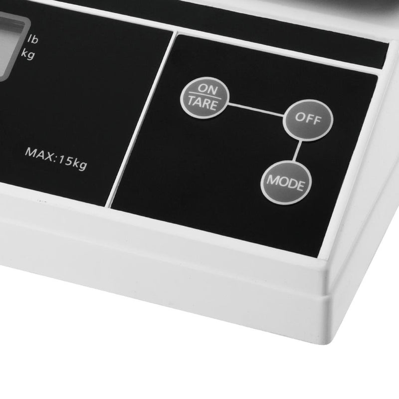 EDLP - Vogue Digital Platform Scale (Not Gov Stamped) 15kg Grad. 5g kg/lbs F178-A