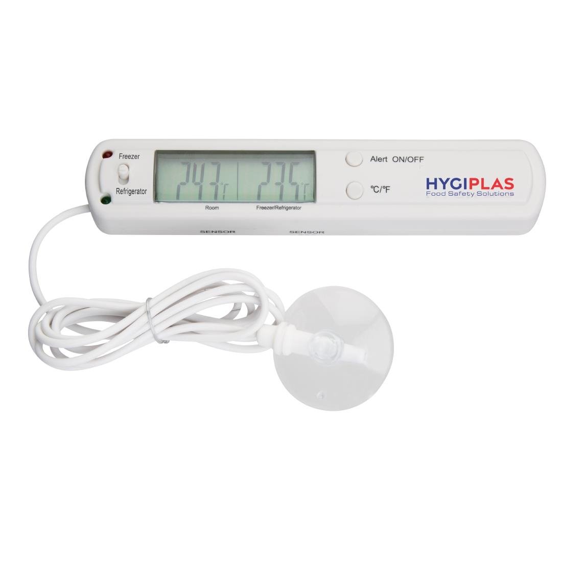 Hygiplas Digital Fridge Freezer Thermometer with Alarm F314