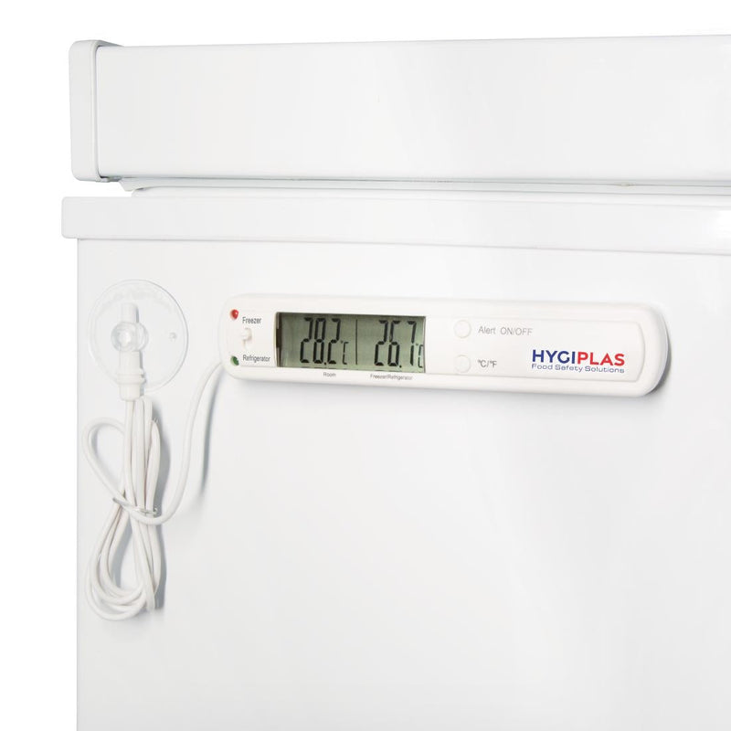 Hygiplas Digital Fridge Freezer Thermometer with Alarm F314