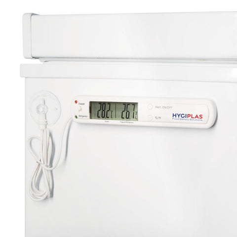 Hygiplas Digital Fridge Freezer Thermometer with Alarm F314