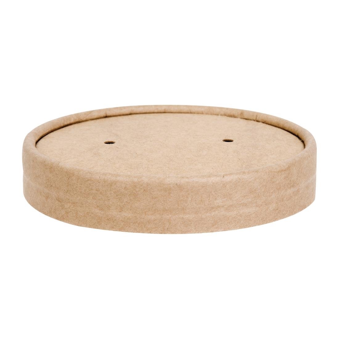 Fiesta Recyclable Soup Container Lids 98mm (Pack of 500) FA978