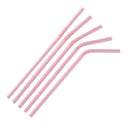 Fiesta Compostable Bendy Paper Straws Pink (Pack of 250) FB144