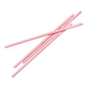 Fiesta Compostable Bendy Paper Straws Pink (Pack of 250) FB144