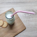 Fiesta Compostable Bendy Paper Straws Pink (Pack of 250) FB144