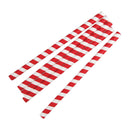 Fiesta Compostable Paper Smoothie Straws Red Stripes (Pack of 250) FB147