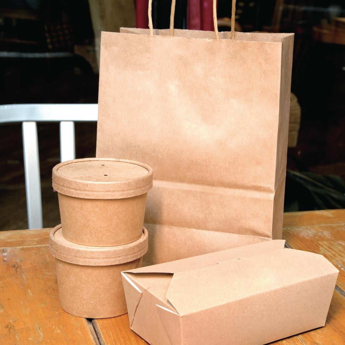 Fiesta Compostable Soup Containers 230ml (Pack of 500) FB160