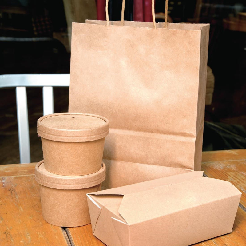Fiesta Compostable Soup Containers 230ml (Pack of 500) FB160