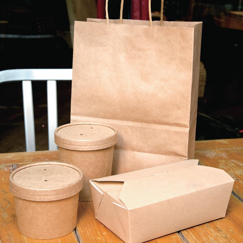 Fiesta Compostable Soup Containers 455ml (Pack of 500) FB164