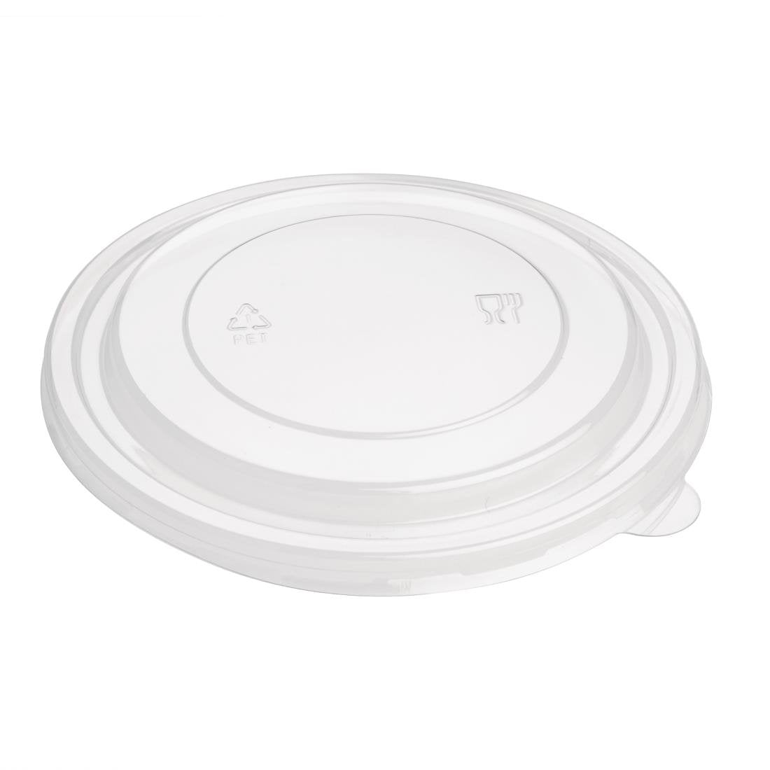 Fiesta Recyclable PET Round Salad Bowl Lids (Pack of 300) FB199