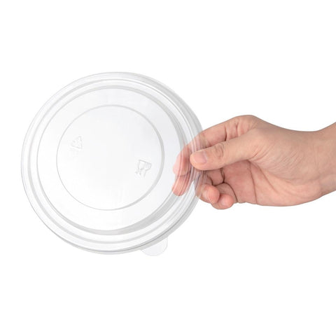 Fiesta Recyclable PET Round Salad Bowl Lids (Pack of 300) FB199