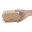 Fiesta Compostable Kraft Burger Boxes Small 105mm (Pack of 200) FB664