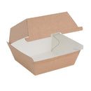 Fiesta Compostable Kraft Burger Boxes Small 105mm (Pack of 200) FB664