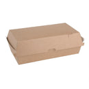 Fiesta Compostable Kraft Food Boxes Large 204mm (Pack of 100) FB667