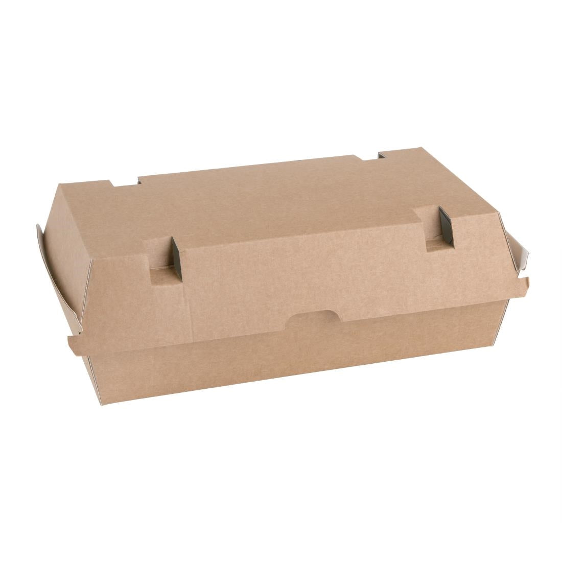 Fiesta Compostable Kraft Food Boxes Large 204mm (Pack of 100) FB667