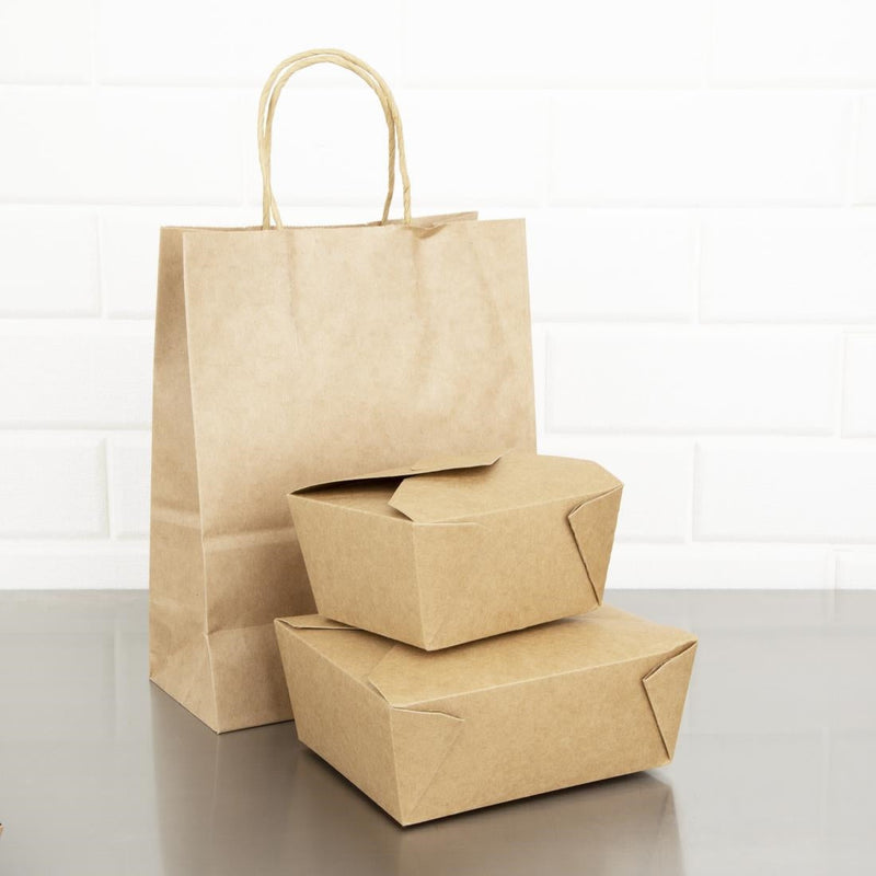 Fiesta Compostable Paperboard Food Cartons 1200ml / 42oz (Pack of 200) FB674