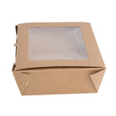 Fiesta Compostable Salad Boxes with PLA Windows 700ml (Pack of 200) FB676