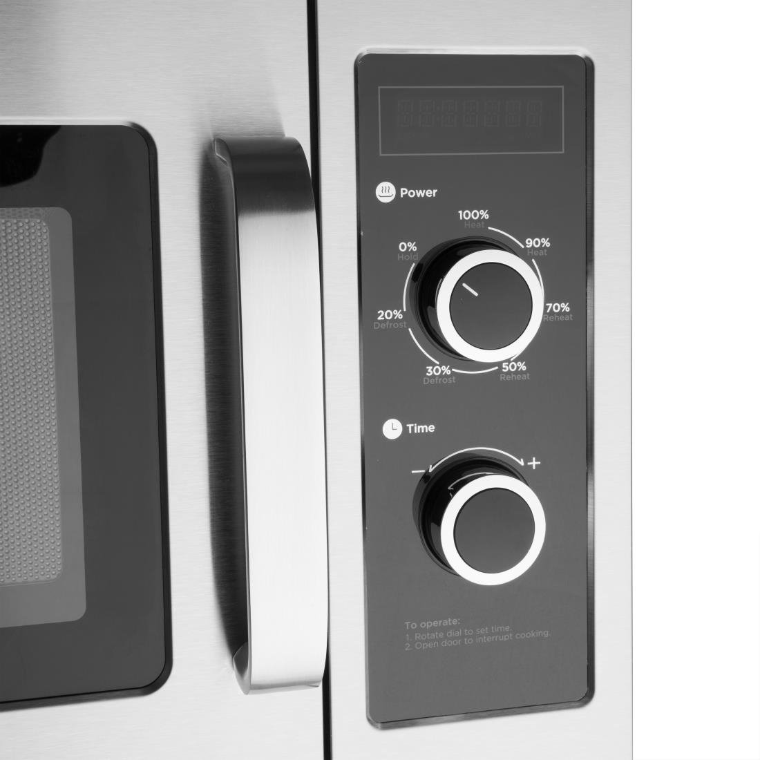 Apuro Manual Commercial Microwave Oven 34Ltr 1800W FB863-A