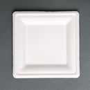 Fiesta Compostable Bagasse Square Plates 204mm (Pack of 50) FC519