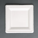 Fiesta Compostable Bagasse Square Plates 261mm (Pack of 50) FC520