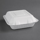 Fiesta Compostable Bagasse Hinged Food Containers 223mm (Pack of 200) FC525
