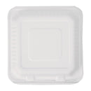 Fiesta Compostable Bagasse Hinged Food Containers 236mm (Pack of 200) FC527