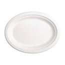 Fiesta Compostable Bagasse Oval Plates 316mm (Pack of 50) FC535