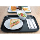 Olympia Kristallon Foodservice Tray Charcoal 350 x 450mm FD938