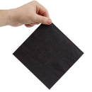 Fiesta Recyclable Lunch Napkin Black 330x330mm 2ply 1/4 Fold (Pack of 2000) FE225