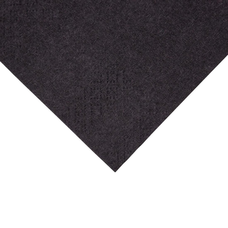 Fiesta Recyclable Lunch Napkin Black 33x33cm 2ply 1/8 Fold (Pack of 2000) FE233