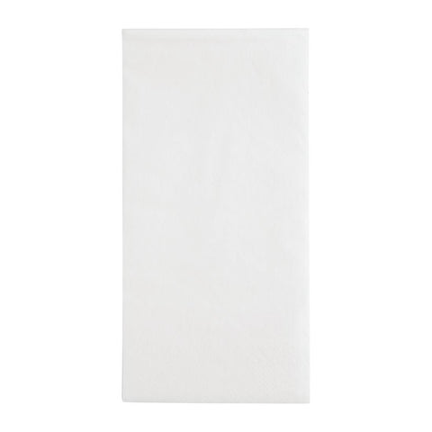 Fiesta Recyclable Dinner Napkin White 400x400mm 2ply 1/8 Fold (Pack of 2000) FE243