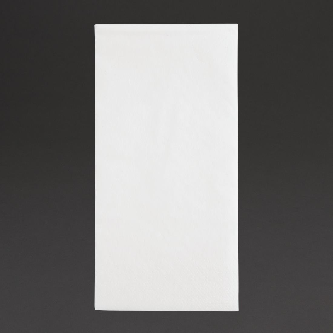 Fiesta Recyclable Dinner Napkin White 400x400mm 2ply 1/8 Fold (Pack of 2000) FE243