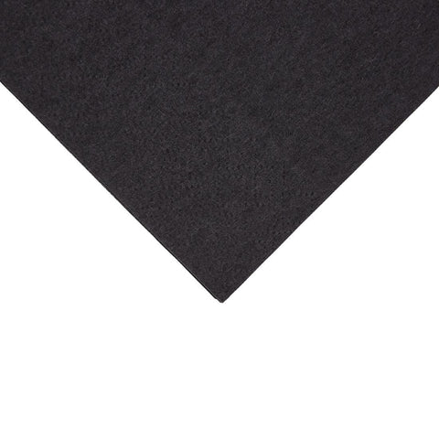 Fiesta Recyclable Dinner Napkin Black 400x400mm 2ply 1/8 Fold (Pack of 2000) FE249