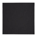 Fiesta Recyclable Dinner Napkin Black 400x400mm 3ply 1/4 Fold (Pack of 1000) FE257