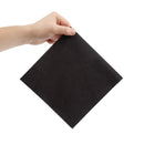 Fiesta Recyclable Dinner Napkin Black 400x400mm 3ply 1/4 Fold (Pack of 1000) FE257