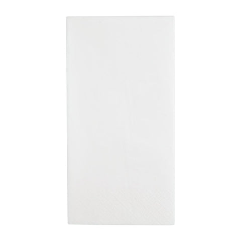 Fiesta Recyclable Dinner Napkin White 400x400mm 3ply 1/8 Fold (Pack of 1000) FE258
