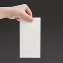 Fiesta Recyclable Dinner Napkin White 400x400mm 3ply 1/8 Fold (Pack of 1000) FE258