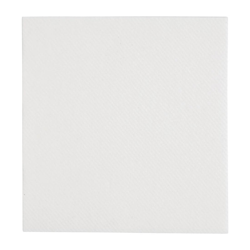 Fiesta Recyclable Premium Tablin Cocktail Napkin White 240x240mm Airlaid 1/4 Fold (Pack of 2400) FE262